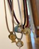 Joiana Jewelry Joiana Jewelry Hollis Bezel Drop Charm in Gold, Women's at Urban Outfitters - 2