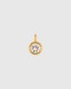 Joiana Jewelry Joiana Jewelry Hollis Bezel Drop Charm in Gold, Women's at Urban Outfitters - 3