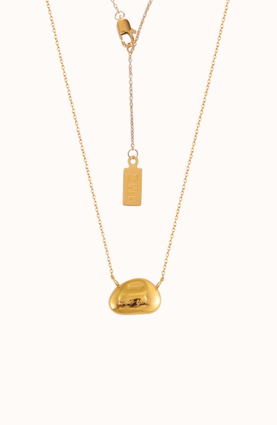 Joiana Jewelry Joiana Jewelry I Love You Bean Necklace