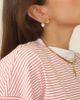Joiana Jewelry Joiana Jewelry Lila Earrings in Lemon/Gold, Women's at Urban Outfitters - 1