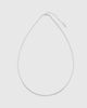 Joiana Jewelry Joiana Jewelry Ribbed Choker in White Silver, Women's at Urban Outfitters - 1