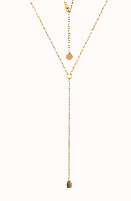 Joiana Jewelry Joiana Jewelry Rolo Lariat Drop Necklace