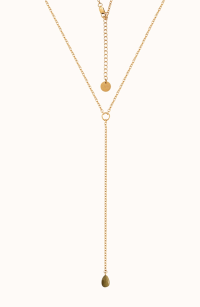 Joiana Jewelry Joiana Jewelry Rolo Lariat Drop Necklace