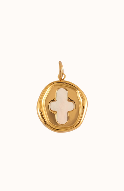 Joiana Jewelry Joiana Jewelry Stamp Coin Charm