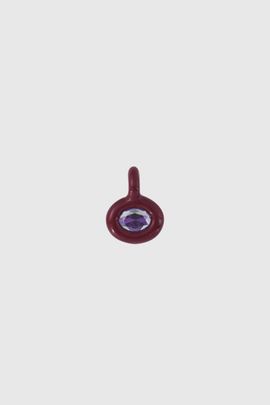 Joiana Jewelry Joiana Jewelry The Birthstone Petite Charm in February/Amethyst, Women's at Urban Outfitters