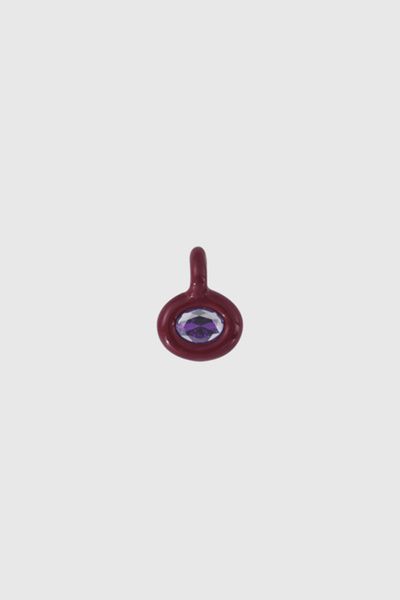 Joiana Jewelry Joiana Jewelry The Birthstone Petite Charm in February/Amethyst, Women's at Urban Outfitters