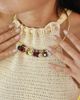 Joiana Jewelry Joiana Jewelry The Birthstone Petite Charm in February/Amethyst, Women's at Urban Outfitters - 2