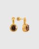 Joiana Jewelry Joiana Jewelry The Clement Earrings in Coffee/Gold, Women's at Urban Outfitters - 1