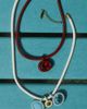 Joiana Jewelry Joiana Jewelry The Cord Necklace in Maroon, Women's at Urban Outfitters - 1