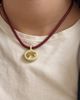 Joiana Jewelry Joiana Jewelry The Cord Necklace in Maroon, Women's at Urban Outfitters - 2
