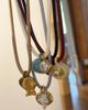 Joiana Jewelry Joiana Jewelry The Cord Necklace in Maroon, Women's at Urban Outfitters - 5