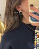 Joiana Jewelry Joiana Jewelry The Petite Romy Earrings in Crystal/White Silver, Women's at Urban Outfitters - 3