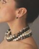 Joiana Jewelry Joiana Jewelry The Romy Earrings in Onyx/White Silver, Women's at Urban Outfitters - 1