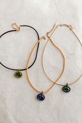 Joiana Jewelry Joiana Jewelry The Rope Necklace in Navy, Women's at Urban Outfitters