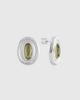 Joiana Jewelry Joiana Jewelry Willa Earrings in Verdé/White Silver, Women's at Urban Outfitters - 2
