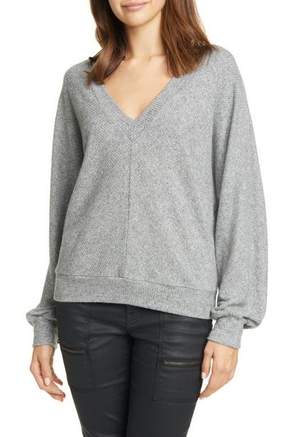 Joie Joie Uni Ribbed V-Neck Top