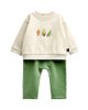 Jojo Maman Bebe JoJo Maman Bebe Boys' Embroidered Sweatshirt & Trouser Set - 1