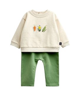 Jojo Maman Bebe JoJo Maman Bebe Boys' Embroidered Sweatshirt & Trouser Set