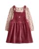 Jojo Maman Bebe JoJo Maman Bebe Girls' Bunny Velour Dress and Bodysuit Set - 1