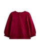 Jojo Maman Bebe JoJo Maman Bebe Girls' Long Sleeve Applique Button Back Top - 2