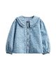 Jojo Maman Bebe JoJo Maman Bebe Girls' Printed Denim Shirt and Trouser Set - 2