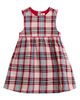 JOJO MAMAN BEBE JOJO MAMAN BEBE Plaid Cotton Pinafore Dress & Shirt Set - 2