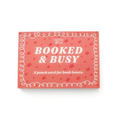 Jollity & Co. Jollity & Co. Booked & Busy Book Theme Punch Cards