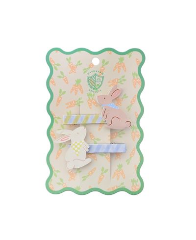 Jollity & Co. Jollity & Co. Bunny Hair Clips, Set of 2