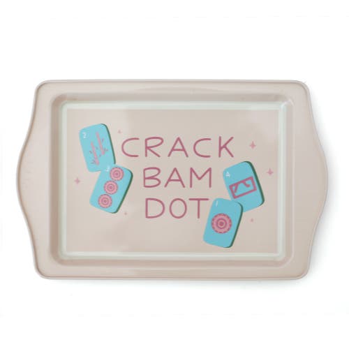 Jollity & Co. Jollity & Co. Crack, Bam, Dot Metal Trinket Tray