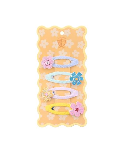 Jollity & Co. Jollity & Co. Flower Hair Clips, Set of 4