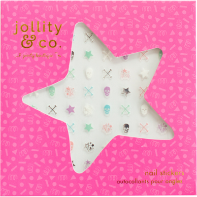 Jollity & Co. Jollity & Co. Halloween Skull Nail Stickers