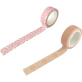 Jollity & Co. Jollity & Co. Peace & Love Washi Tape Set of 2