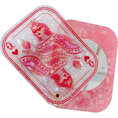 Jollity & Co. Jollity & Co. Queen of Hearts Compact Mirror