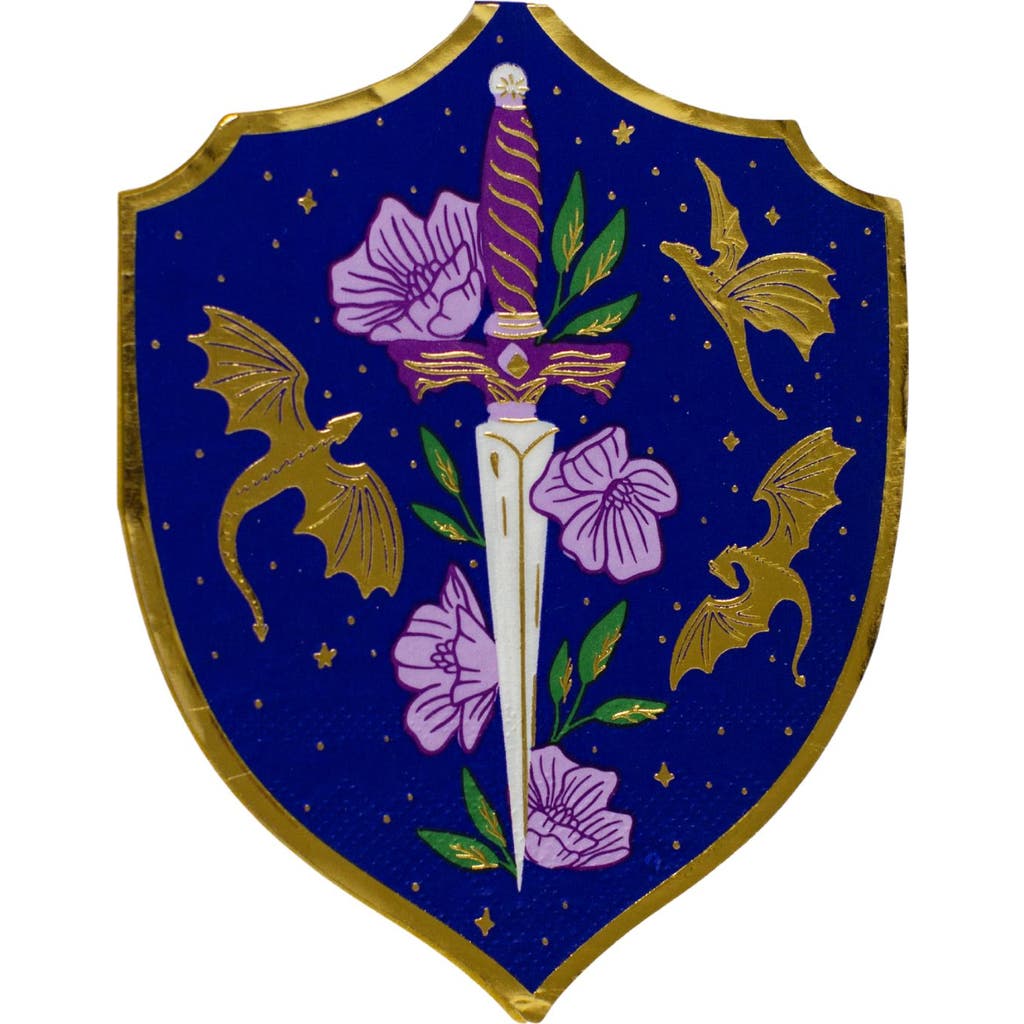 Jollity & Co. Jollity & Co. Romantasy Shield & Dagger Large Napkins