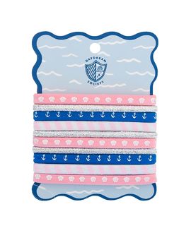 Jollity & Co. Jollity & Co. Seaside Hair Ties, Set of 10
