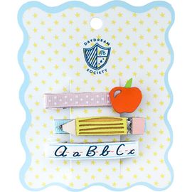 Jollity & Co. Jollity & Co. Smarty Pants ABC Hair Bar Clip Set