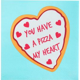 Jollity & Co. Jollity & Co. Y2K Pizza My Heart Cocktail Napkins