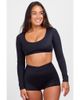 JOLYN JOLYN Avalon Long Sleeve Crop Rashie - 1