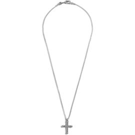 Jonas Studio Jonas Studio Braided Cross Pendant Necklace