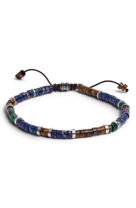 Jonas Studio Jonas Studio Men's Beaded Slider Bracelet