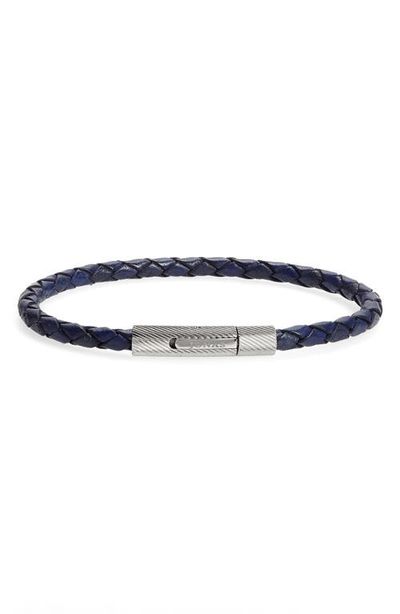 Jonas Studio Jonas Studio Men's Single Braided Leather Bracelet