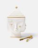 Jonathan Adler Jonathan Adler Masquerade porcelain ice bucket - 1