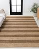 JONATHAN Y JONATHAN Y Jayden Rustic Farmhouse Woven Jute Stripe Area Rug - 2