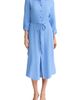Jones New York Jones New York Braided Belt Long Sleeve Cotton Gauze Midi Shirtdress - 1