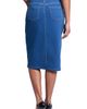 Jones New York Jones New York City Slit Front Denim Midi Skirt - 2