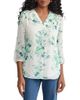 Jones New York Jones New York Clip Dot Chiffon Top - 1