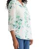 Jones New York Jones New York Clip Dot Chiffon Top - 3