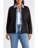 Jones New York Jones New York Denim Collar Cardigan - 1