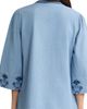 Jones New York Jones New York Embroidered Cotton Chambray Top - 2