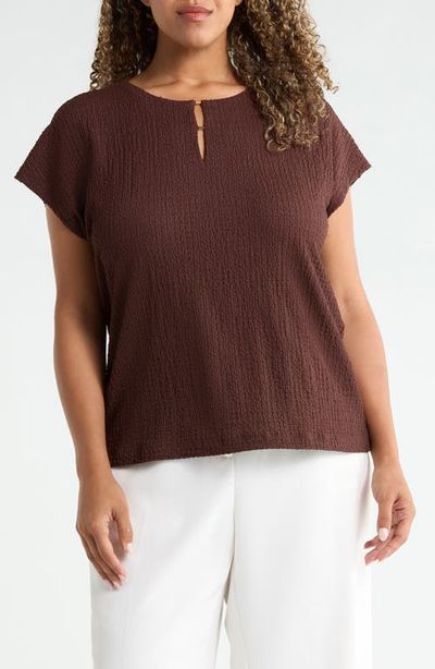 Jones New York Jones New York Extended Shoulder Knit Top